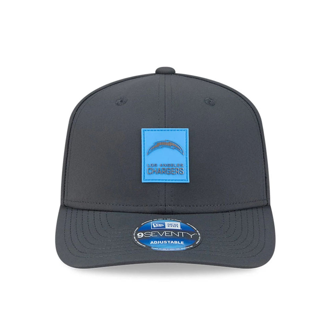 LA Chargers NFL Sideline 2025 Charcoal 9SEVENTY Stretch Snap Adjustable Cap - baseball sapka