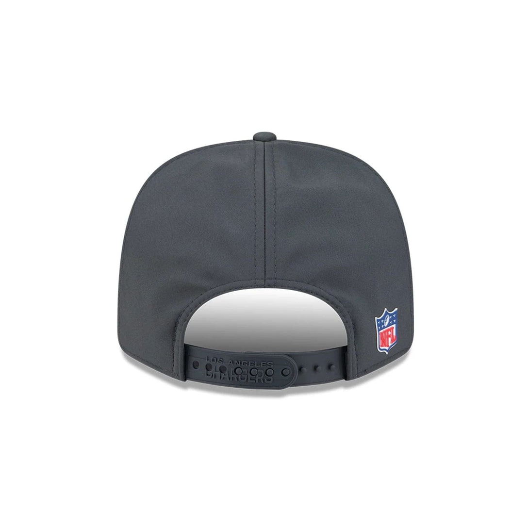 LA Chargers NFL Sideline 2025 Charcoal 9SEVENTY Stretch Snap Adjustable Cap - baseball sapka