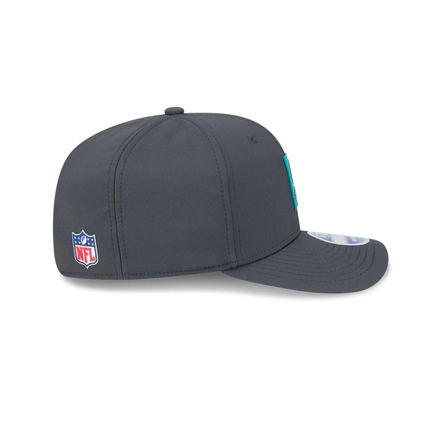 Miami Dolphins NFL Sideline 2025 Charcoal 9SEVENTY Stretch Snap Adjustable Cap - baseball sapka