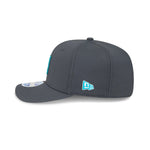 Miami Dolphins NFL Sideline 2025 Charcoal 9SEVENTY Stretch Snap Adjustable Cap - baseball sapka