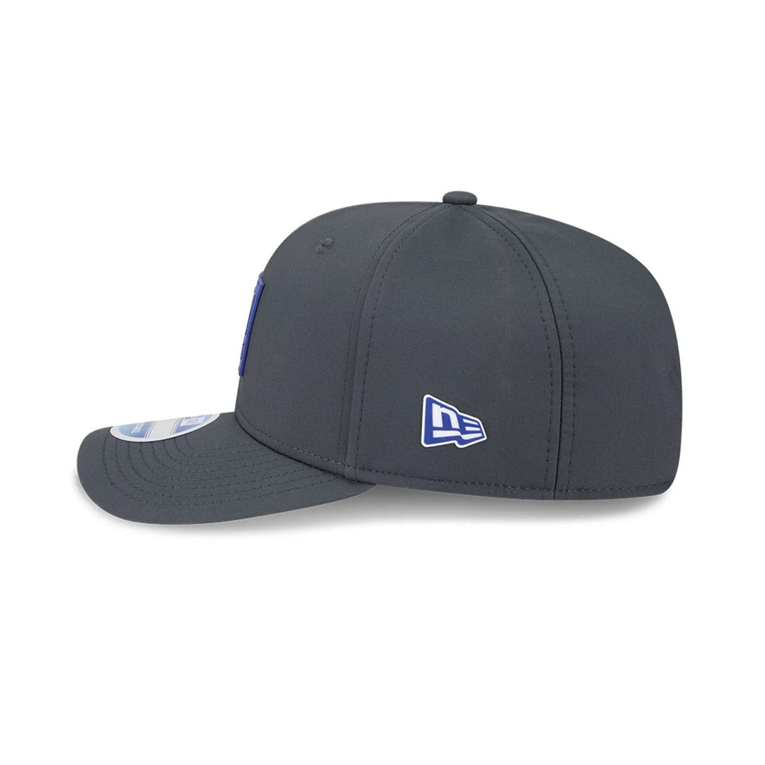 New York Giants NFL Sideline 2025 Charcoal 9SEVENTY Stretch Snap Adjustable Cap - baseball sapka