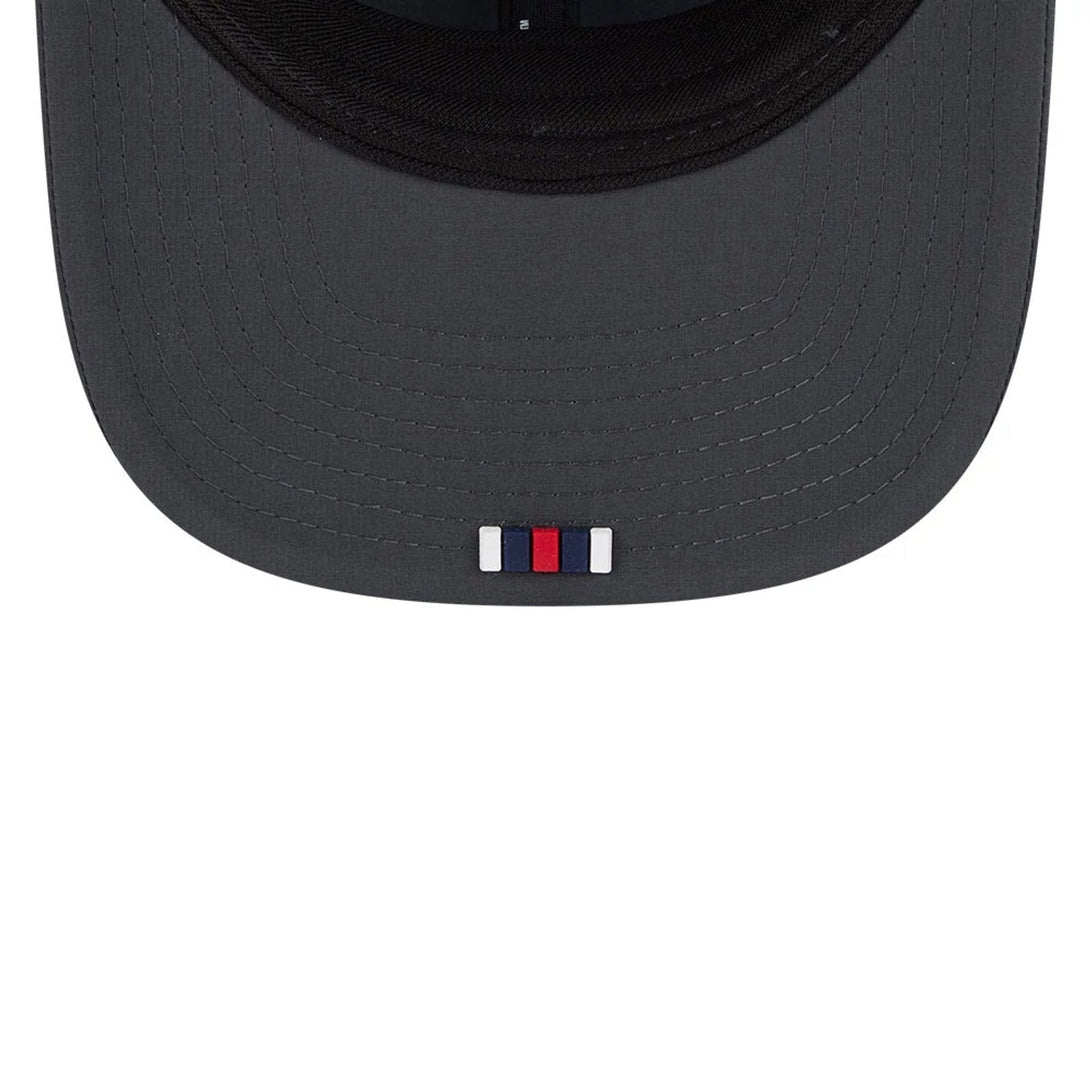 New England Patriots NFL Sideline 2025 Charcoal 9SEVENTY Stretch Snap Adjustable Cap - baseball sapka