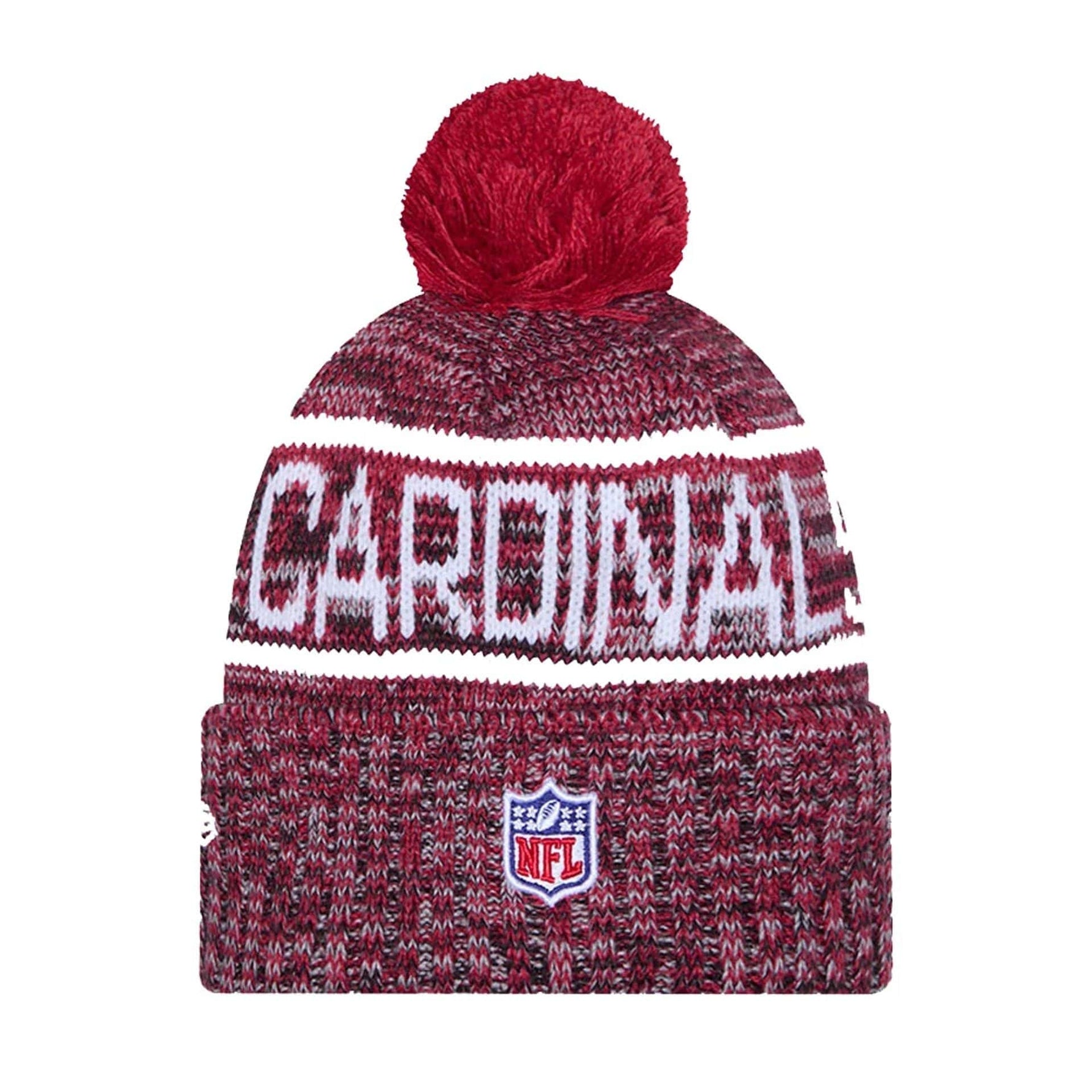 Arizona Cardinals NFL Sideline 2025 Dark Red Sport Knit Beanie Hat - kötött sapka