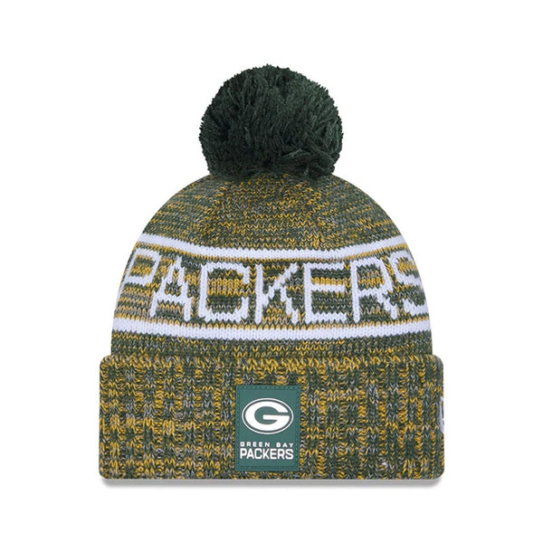 Green Bay Packers NFL Sideline 2025 Dark Green Sport Knit Beanie Hat - kötött sapka