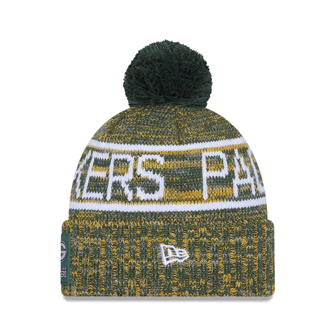 Green Bay Packers NFL Sideline 2025 Dark Green Sport Knit Beanie Hat - kötött sapka