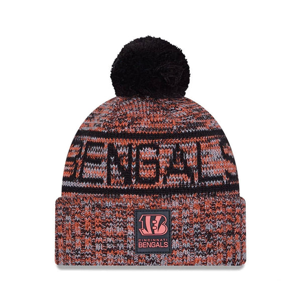 Cincinnati Bengals NFL Sideline 2025 Black Sport Knit Beanie Hat - kötött sapka