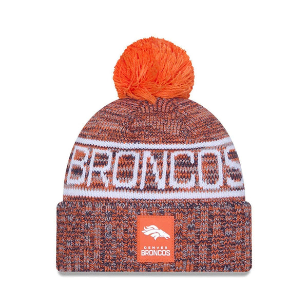 Denver Broncos NFL Sideline 2025 Orange Sport Knit Beanie Hat - kötött sapka