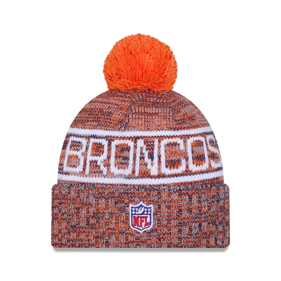 Denver Broncos NFL Sideline 2025 Orange Sport Knit Beanie Hat - kötött sapka