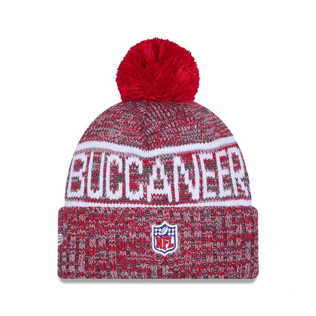 Tampa Bay Buccaneers NFL Sideline 2025 Red Sport Knit Beanie Hat - kötött sapka