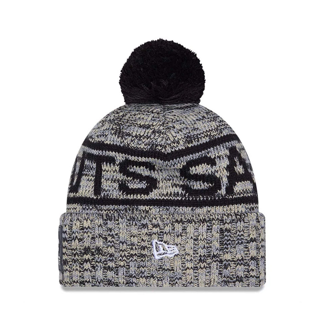 New Orleans Saints NFL Sideline 2025 Black Sport Knit Beanie Hat - kötött sapka