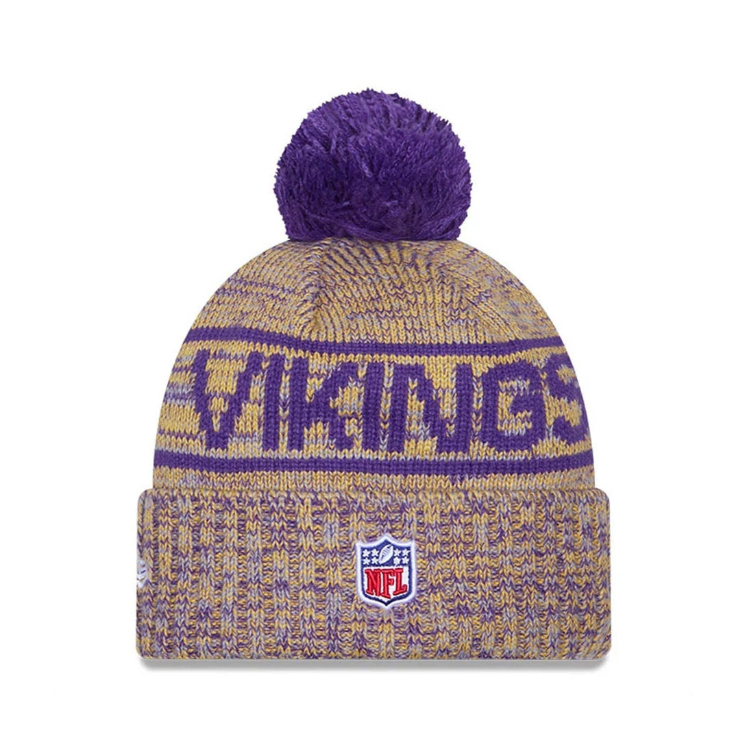 Minnesota Vikings NFL Sideline 2025 Purple Sport Knit Beanie Hat - kötött sapka
