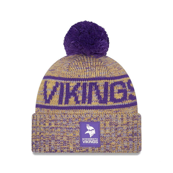 Minnesota Vikings NFL Sideline 2025 Purple Sport Knit Beanie Hat - kötött sapka