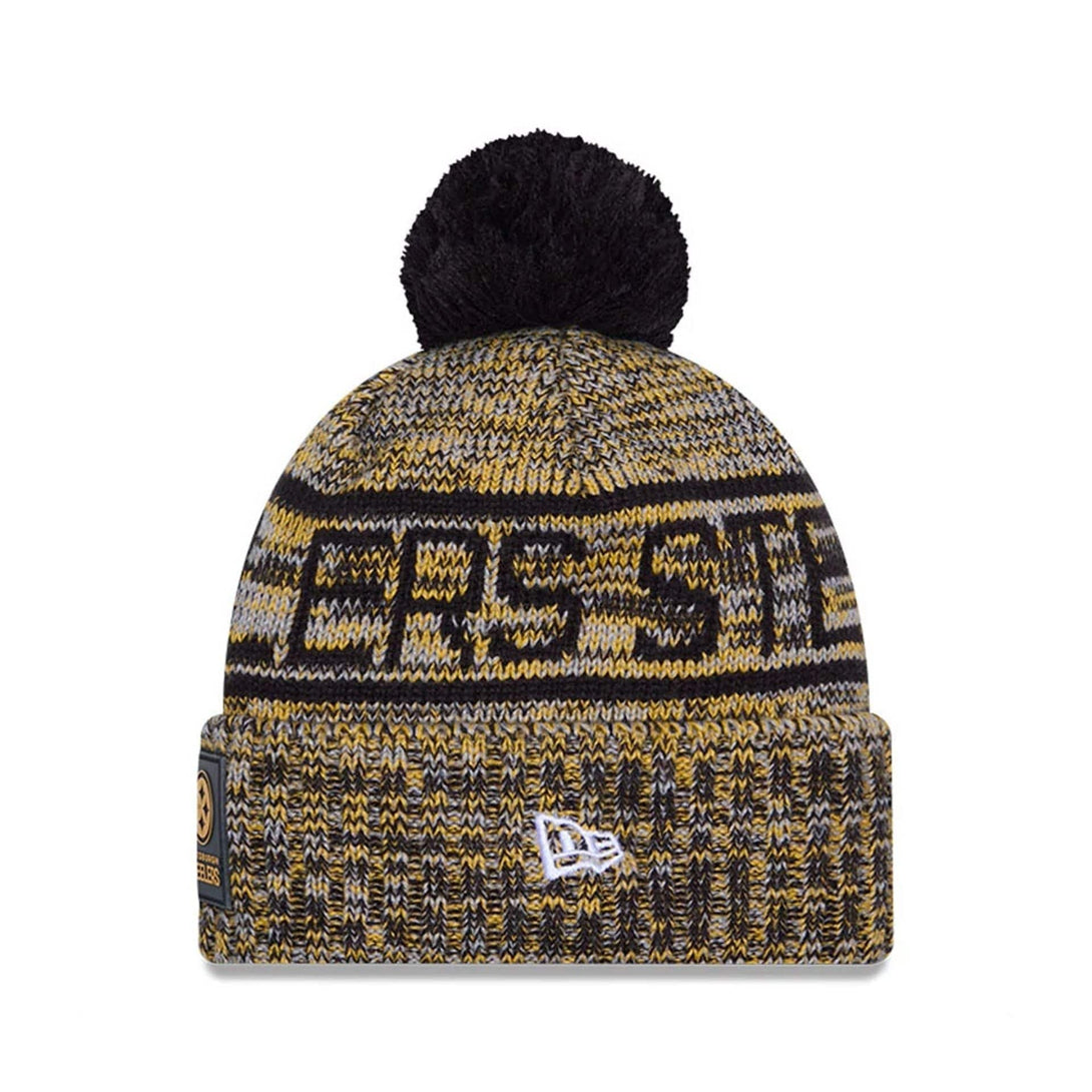 Pittsburgh Steelers NFL Sideline 2025 Black Sport Knit Beanie Hat - kötött sapka