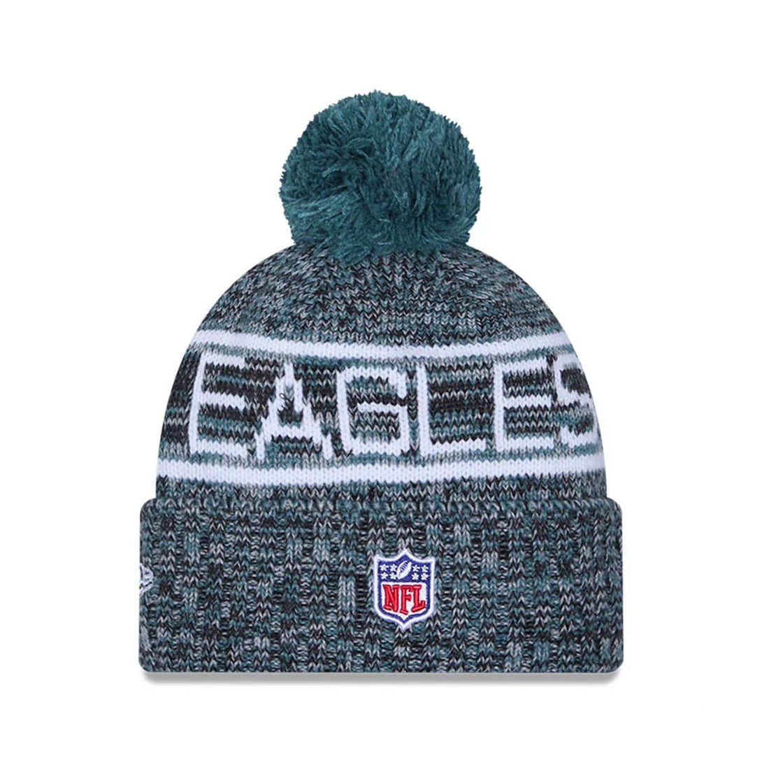 Philadelphia Eagles NFL Sideline 2025 Dark Green Sport Knit Beanie Hat - kötött sapka