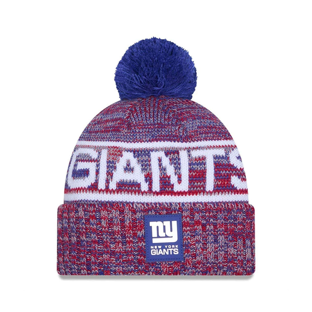 New York Giants NFL Sideline 2025 Blue Sport Knit Beanie Hat - kötött sapka
