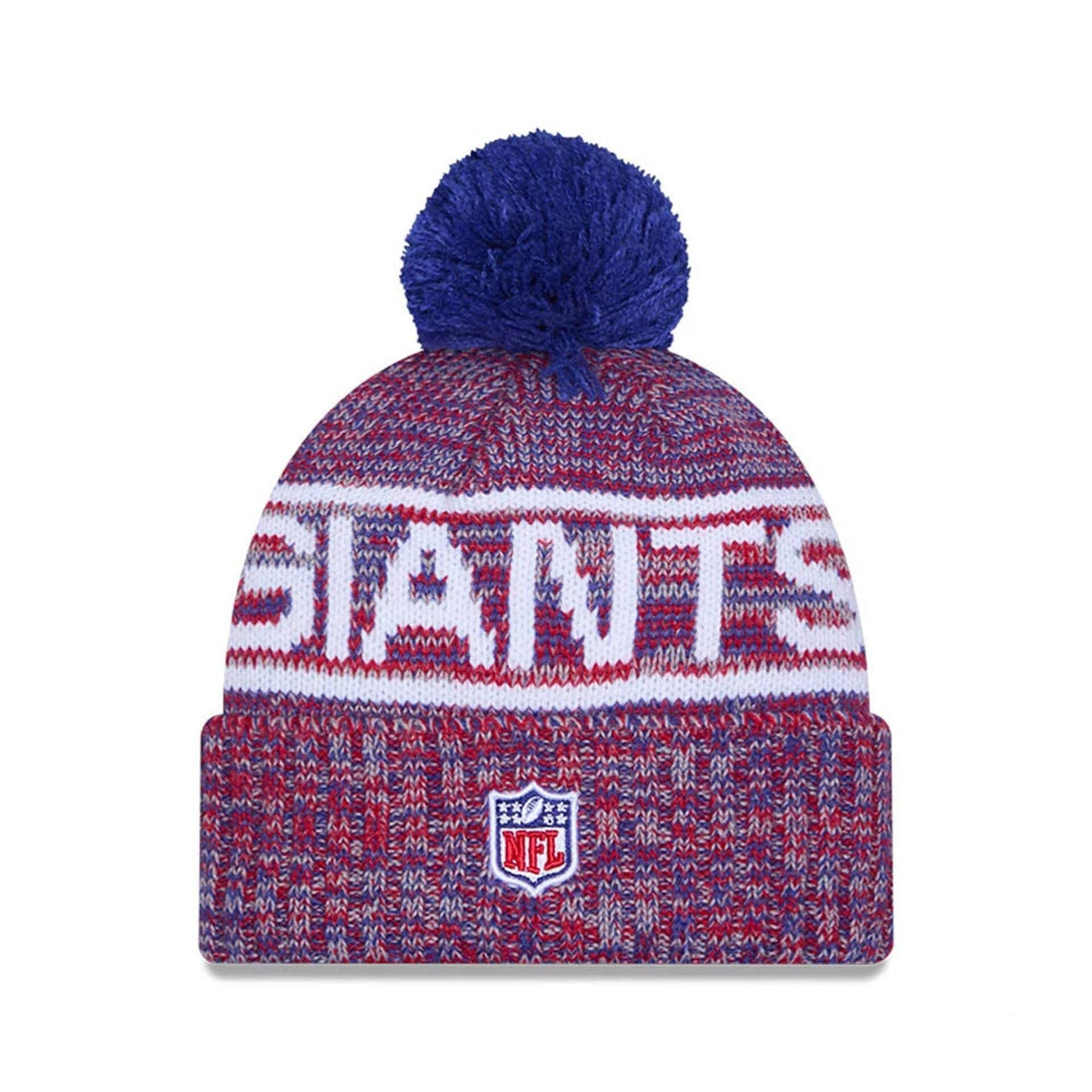 New York Giants NFL Sideline 2025 Blue Sport Knit Beanie Hat - kötött sapka