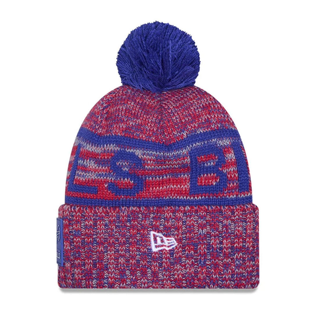 Buffalo Bills NFL Sideline 2025 Blue Sport Knit Beanie Hat - kötött sapka