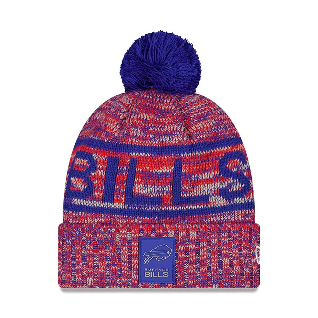 Buffalo Bills NFL Sideline 2025 Blue Sport Knit Beanie Hat - kötött sapka