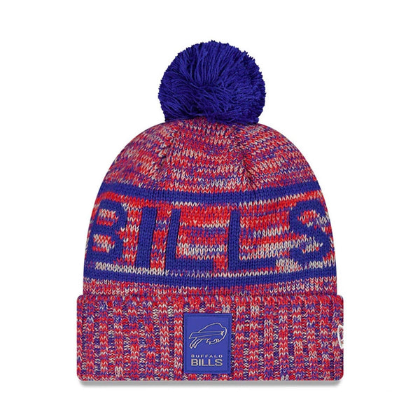 Buffalo Bills NFL Sideline 2025 Blue Sport Knit Beanie Hat - kötött sapka