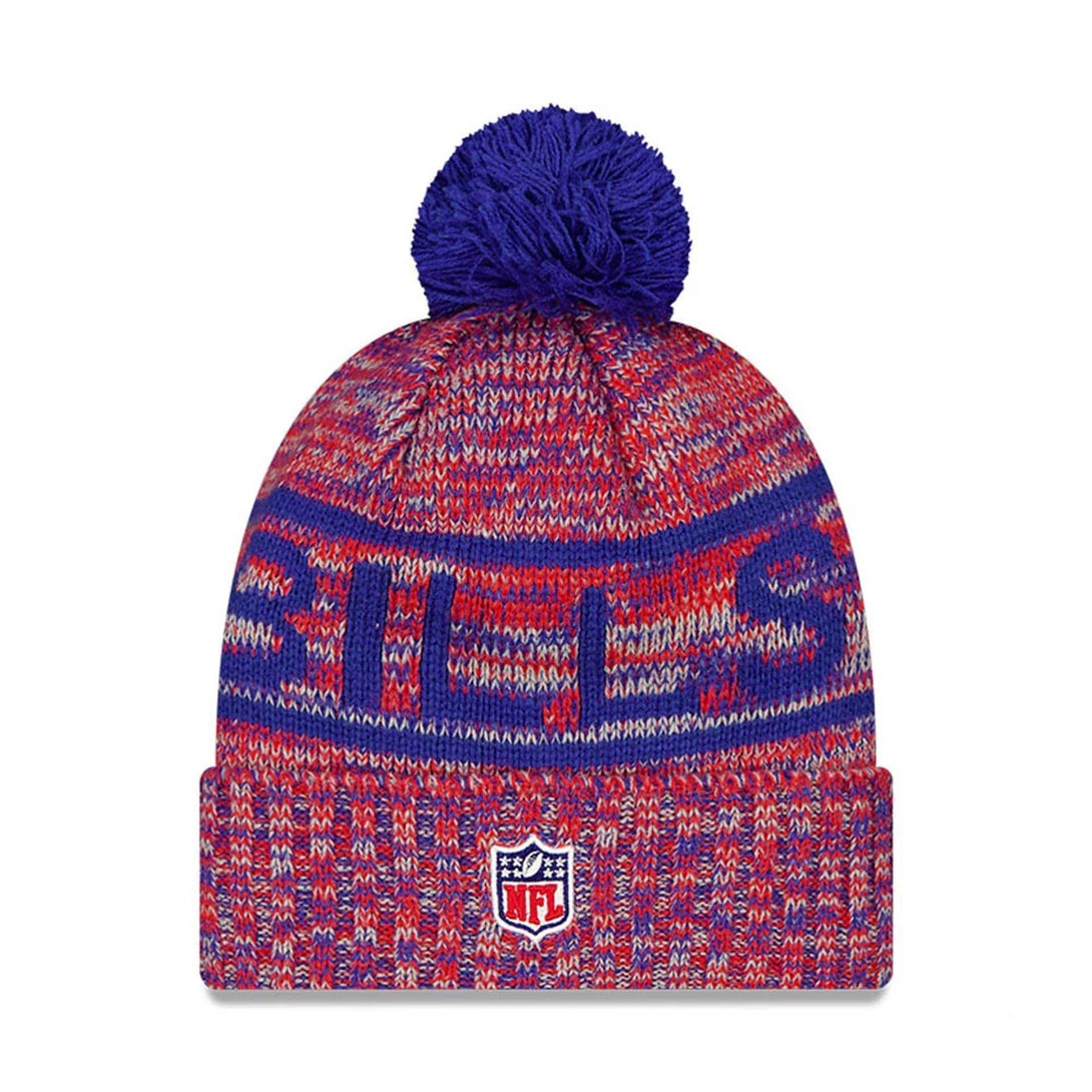 Buffalo Bills NFL Sideline 2025 Blue Sport Knit Beanie Hat - kötött sapka