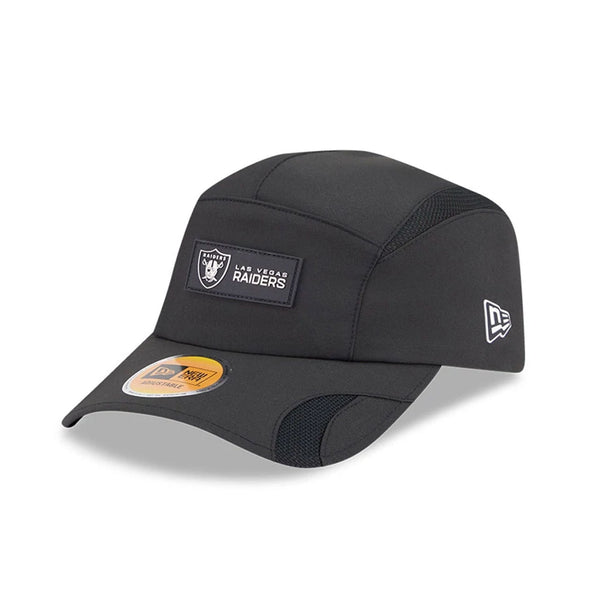 Las Vegas Raiders NFL Sideline 2025 Black Runner Adjustable Cap - baseball sapka