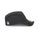 Las Vegas Raiders NFL Sideline 2025 Black Runner Adjustable Cap - baseball sapka