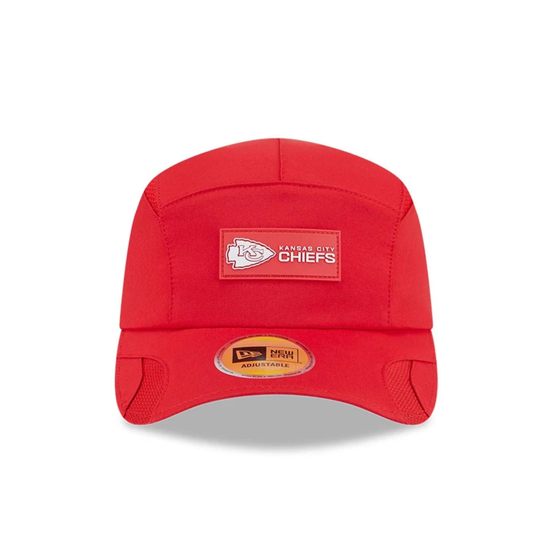 Kansas City Chiefs NFL Sideline 2025 Red Runner Adjustable Cap - baseball sapka
