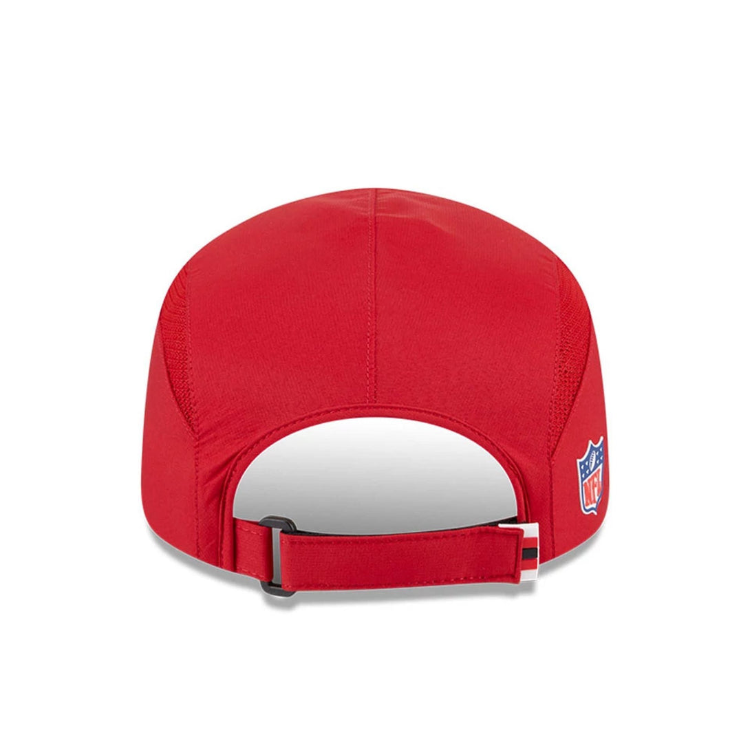 San Francisco 49ers NFL Sideline 2025 Red Runner Adjustable Cap - baseball sapka