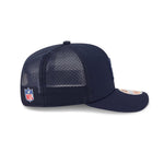 Dallas Cowboys NFL Sideline 2025 Dark Blue 9SEVENTY Trucker Stretch Snap Adjustable Cap - baseball sapka