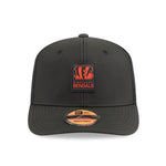 Cincinnati Bengals B NFL Sideline 2025 Black 9SEVENTY Trucker Stretch Snap - baseball sapka