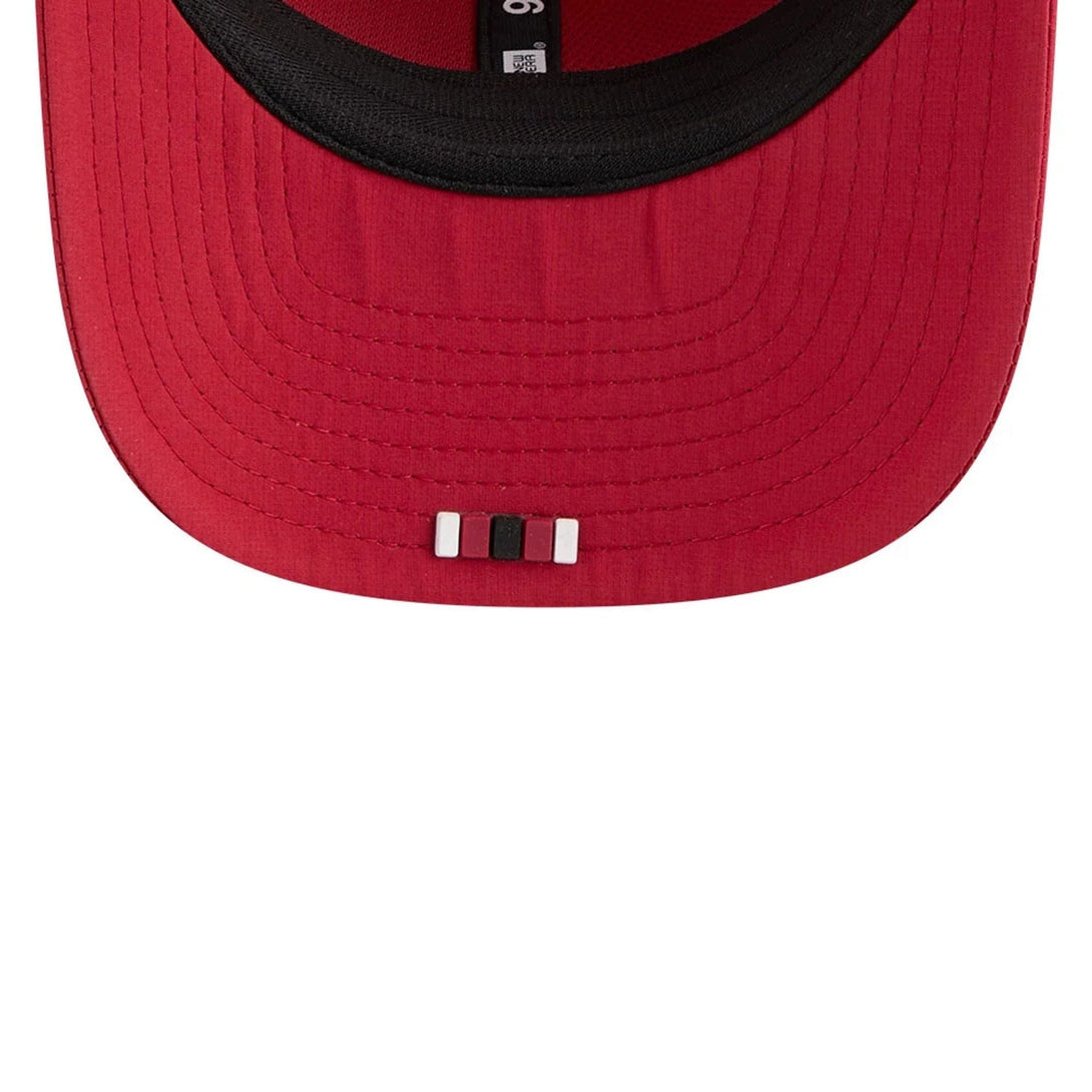 Arizona Cardinals NFL Sideline 2025 Dark Red 9SEVENTY Trucker Stretch Snap Adjustable Cap - baseball sapka