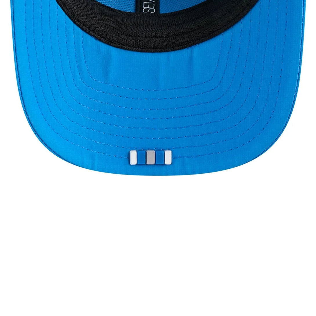 Detroit Lions NFL Sideline 2025 Blue 9SEVENTY Trucker Stretch Snap Adjustable Cap - baseball sapka