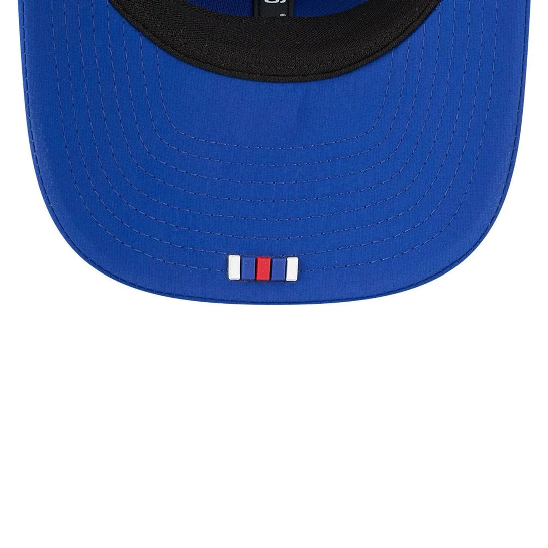 New York Giants NFL Sideline 2025 Dark Blue 9SEVENTY Trucker Stretch Snap Adjustable Cap - baseball sapka