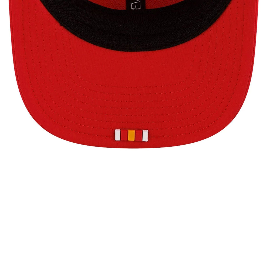 Kansas City Chiefs NFL Sideline 2025 Red 9SEVENTY Trucker Stretch Snap Adjustable Cap - baseball sapka