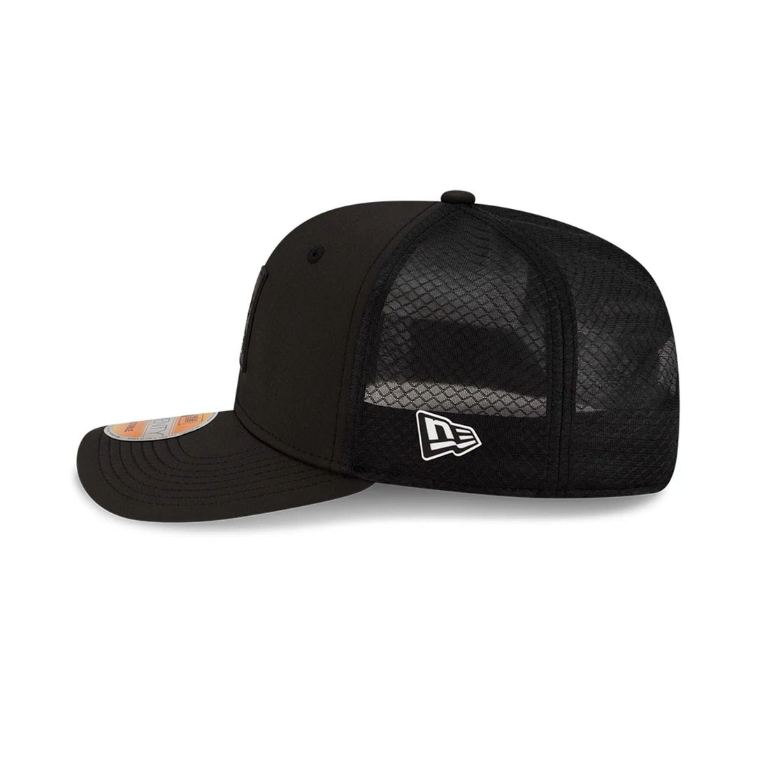 New Orleans Saints NFL Sideline 2025 Black 9SEVENTY Trucker Stretch Snap Adjustable Cap - baseball sapka