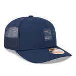 New England Patriots NFL Sideline 2025 Dark Blue 9SEVENTY Trucker Stretch Snap Adjustable Cap - baseball sapka