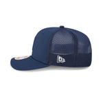 New England Patriots NFL Sideline 2025 Dark Blue 9SEVENTY Trucker Stretch Snap Adjustable Cap - baseball sapka