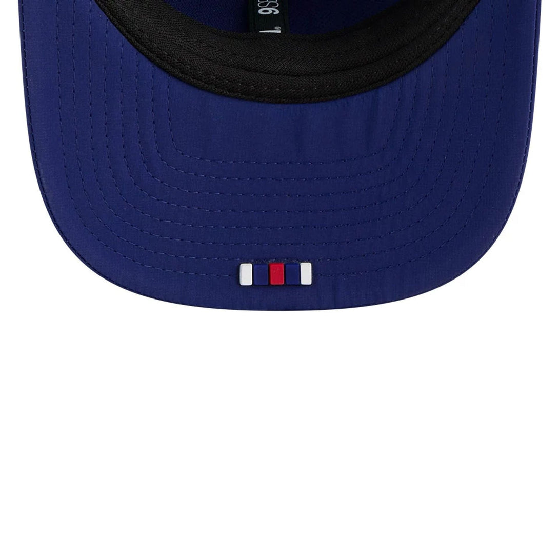 NFL Official Logo NFL Sideline 2025 Blue 9SEVENTY Trucker Stretch Snap Adjustable Cap - baseball sapka