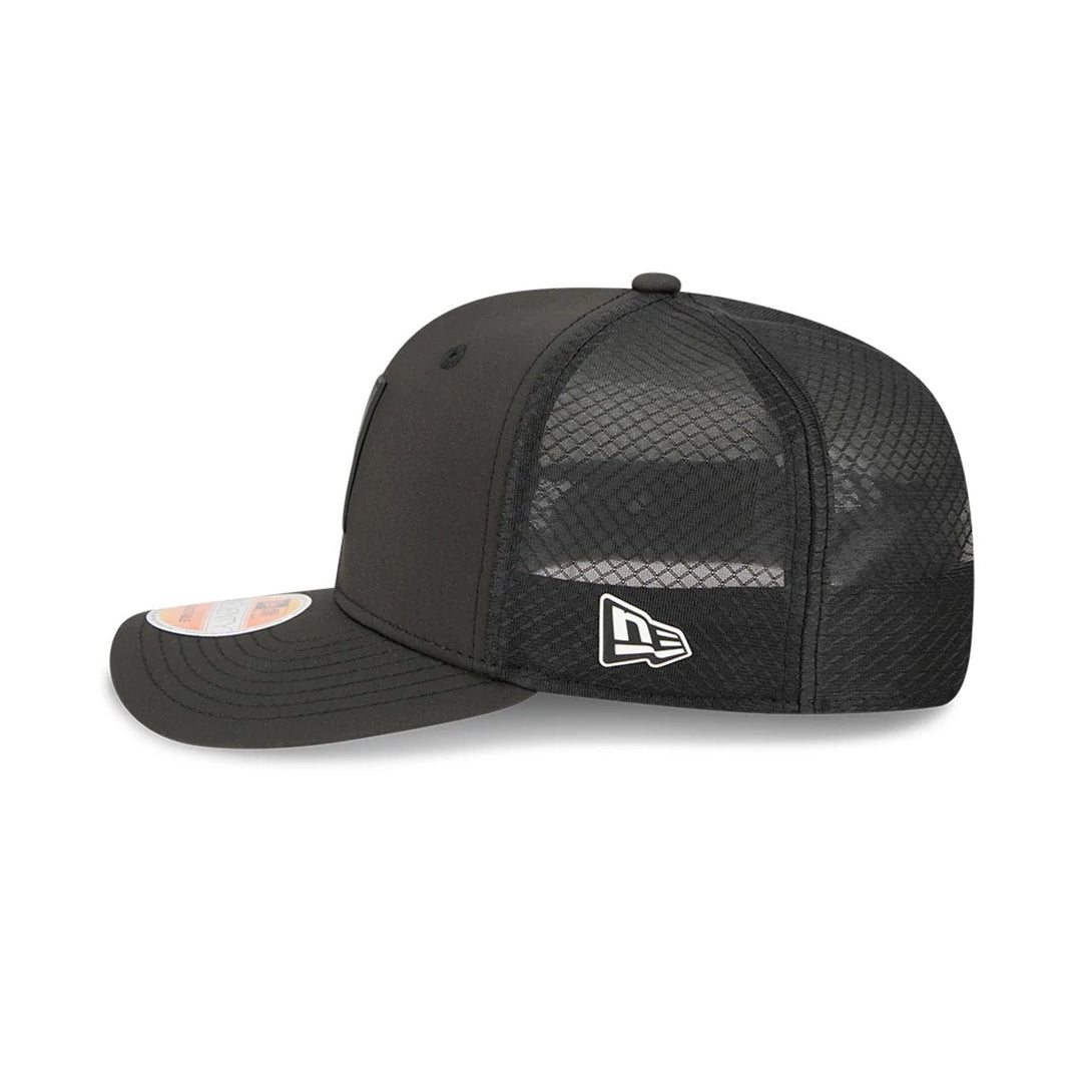 Arizona Cardinals NFL Sideline 2025 Black 9SEVENTY Trucker Stretch Snap Adjustable Cap - baseball sapka