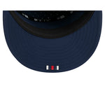 New Era Men's Navy New England Patriots 2025 Sideline Split Panel 9FIFTY Snapback - baseball sapka