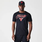 New Era Chicago Bulls NBA Script Black póló
