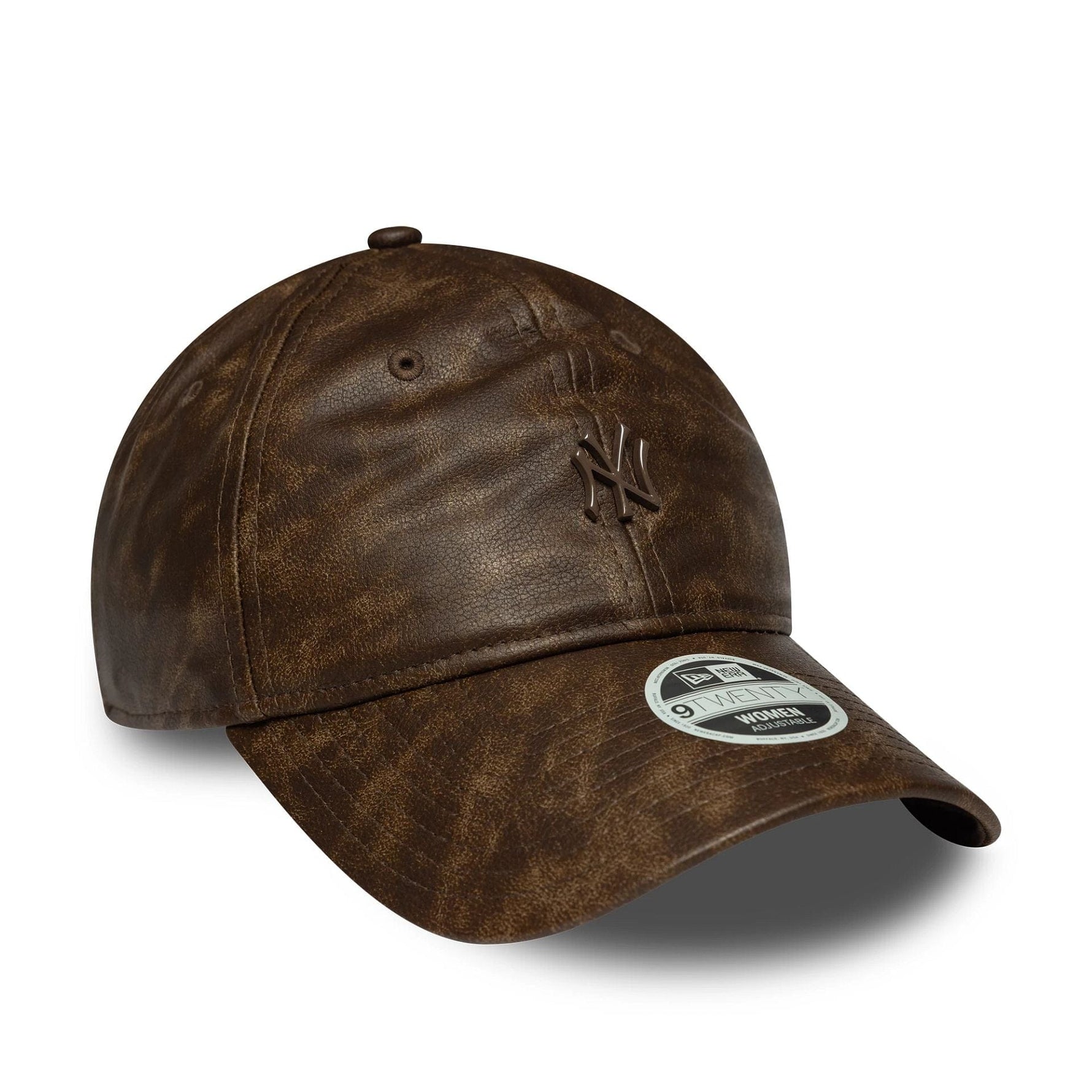 New Era New York Yankees Womens MLB Worn PU Dark Brown 9TWENTY baseball sapka
