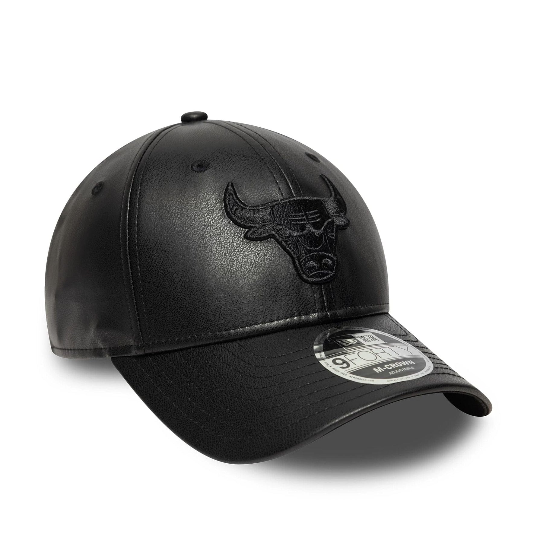 New Era Chicago Bulls NBA PU Black 9FORTY M-Crown baseball sapka