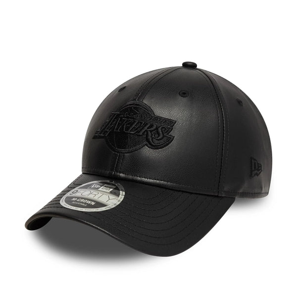 New Era LA Lakers NBA PU Black 9FORTY M-Crown baseball sapka