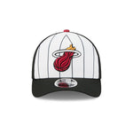 Miami Heat NBA Tip Off 2025 Black 9FORTY M-Crown A-Frame Baseball sapka