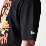 New Era Hotdog Food Graphic Black Oversized Póló