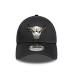 New Era Chicago Bulls NBA Metallic Charcoal 9FORTY baseball sapka