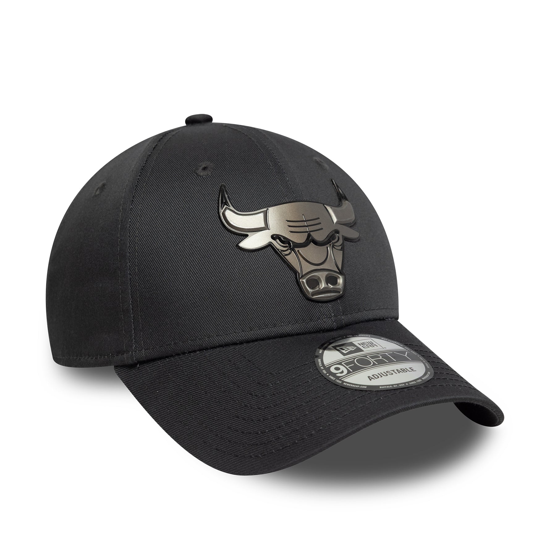 New Era Chicago Bulls NBA Metallic Charcoal 9FORTY baseball sapka