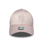 New Era New York Yankees Womens MLB Satin Pastel Pink 9FORTY baseball sapka
