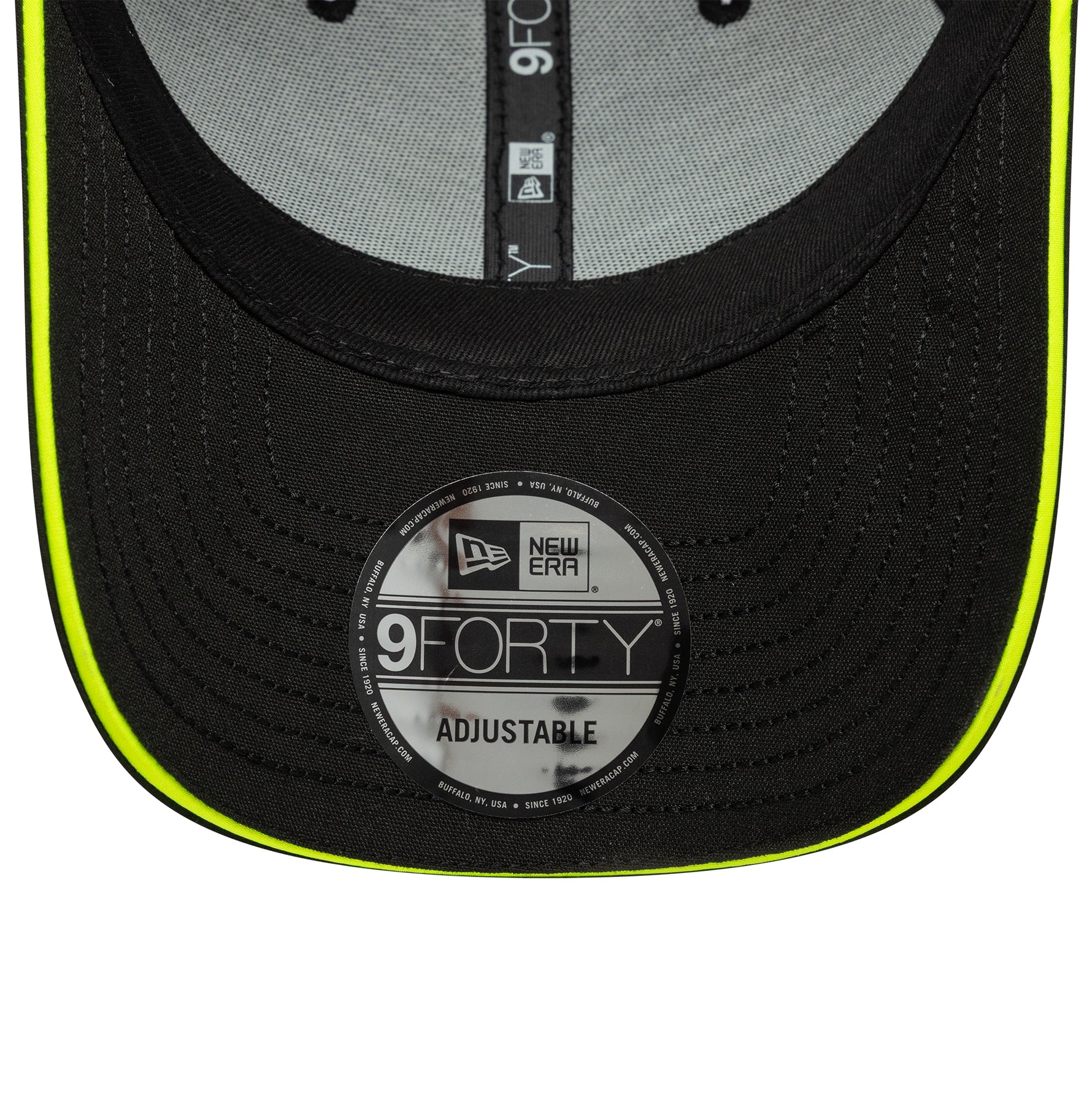 New Era VR46 Recycled Stripe Black 9FORTY baseball sapka